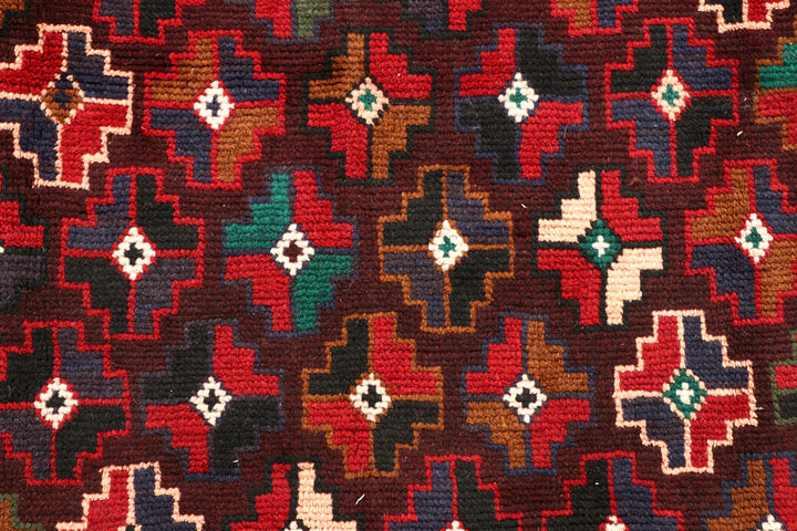 Multi Colored Baluchi 5' 8 x 7' 8 - No. 57145 - ALRUG Rug Store