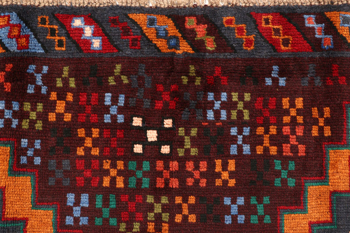 Multi Colored Baluchi 6' x 8' 1 - No. 57146 - ALRUG Rug Store