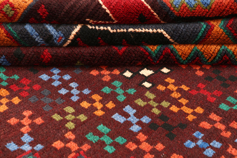 Multi Colored Baluchi 6' x 8' 1 - No. 57146 - ALRUG Rug Store