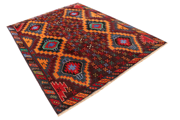 Multi Colored Baluchi 6' x 8' 1 - No. 57146 - ALRUG Rug Store