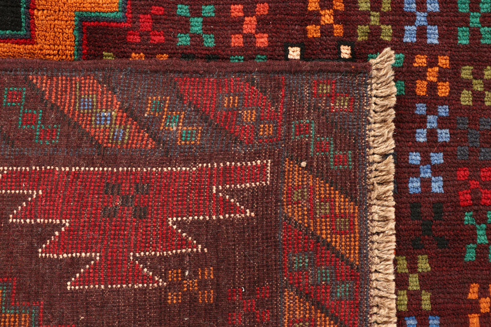 Multi Colored Baluchi 6' x 8' 1 - No. 57146 - ALRUG Rug Store