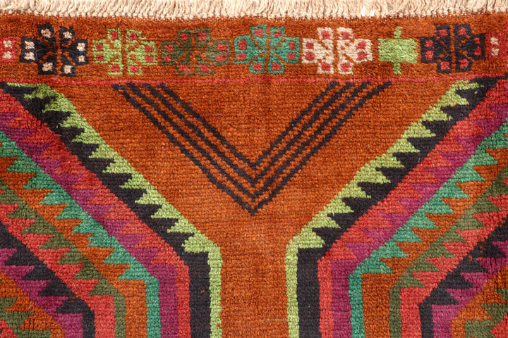 Saddle Brown Baluchi 5' 9 x 7' 10 - No. 57148 - ALRUG Rug Store