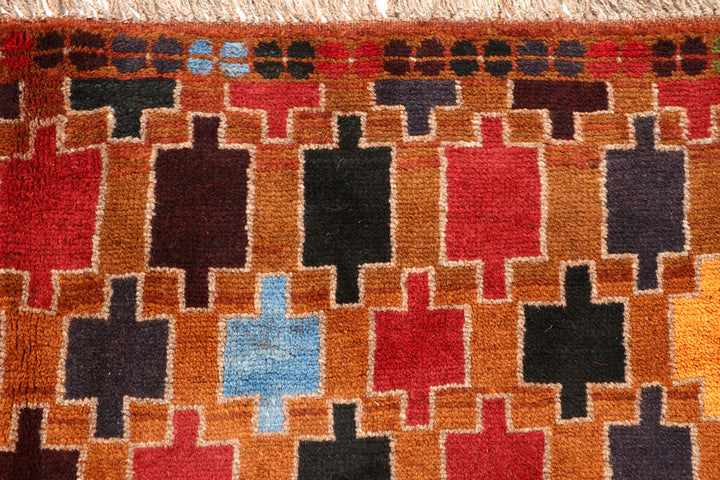 Saddle Brown Baluchi 5' 9 x 7' 9 - No. 57152 - ALRUG Rug Store