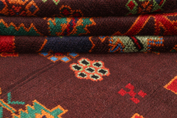 Multi Colored Baluchi 6' 3 x 8' - No. 57155 - ALRUG Rug Store