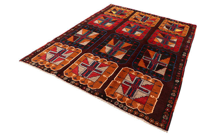 Multi Colored Baluchi 6' x 7' 10 - No. 57156 - ALRUG Rug Store