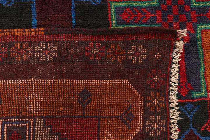 Multi Colored Baluchi 6' x 7' 10 - No. 57156 - ALRUG Rug Store