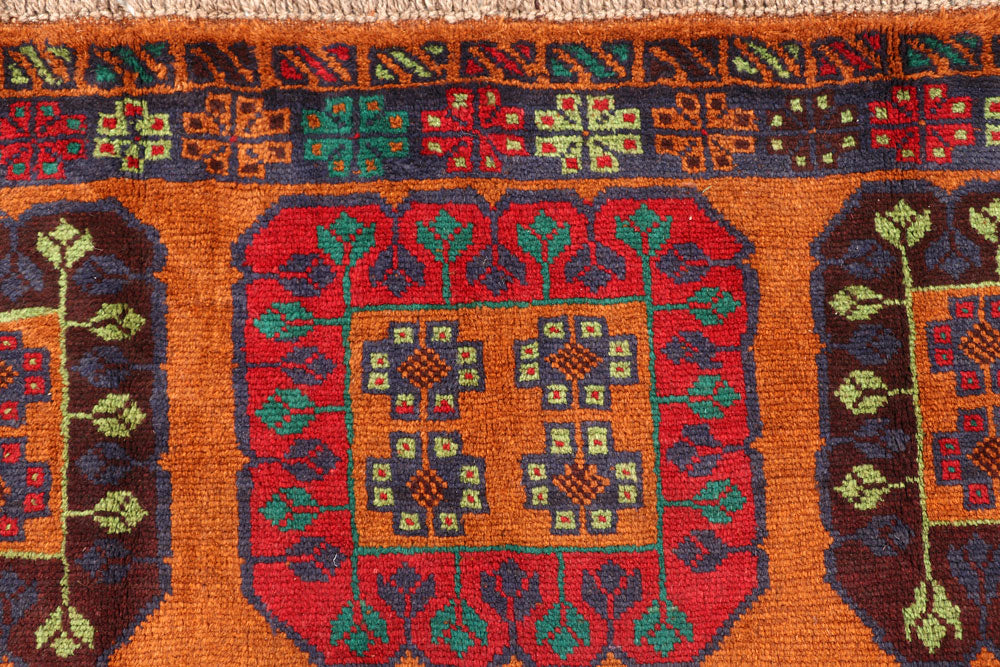 Saddle Brown Baluchi 5' 8 x 8' 1 - No. 57158 - ALRUG Rug Store