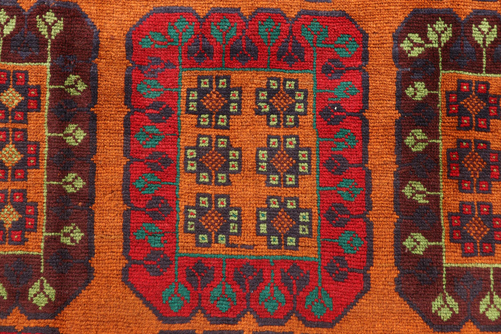 Saddle Brown Baluchi 5' 8 x 8' 1 - No. 57158 - ALRUG Rug Store