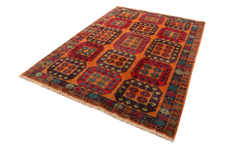 Saddle Brown Baluchi 5' 8 x 8' 1 - No. 57158 - ALRUG Rug Store