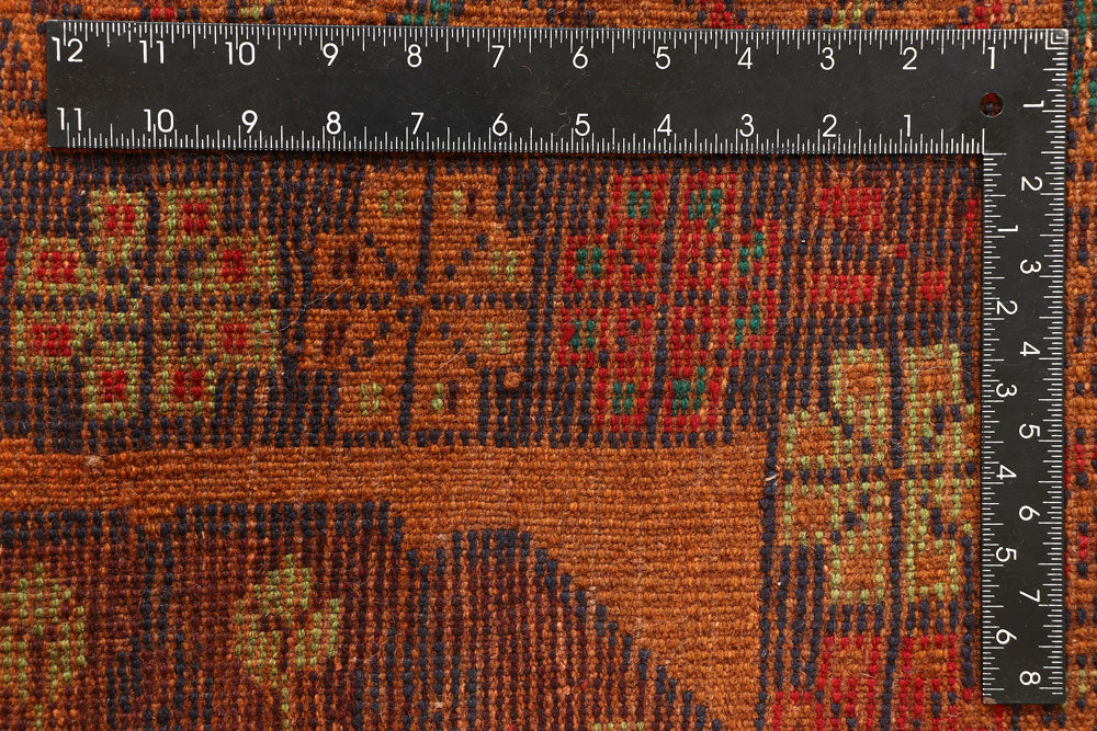 Saddle Brown Baluchi 5' 8 x 8' 1 - No. 57158 - ALRUG Rug Store