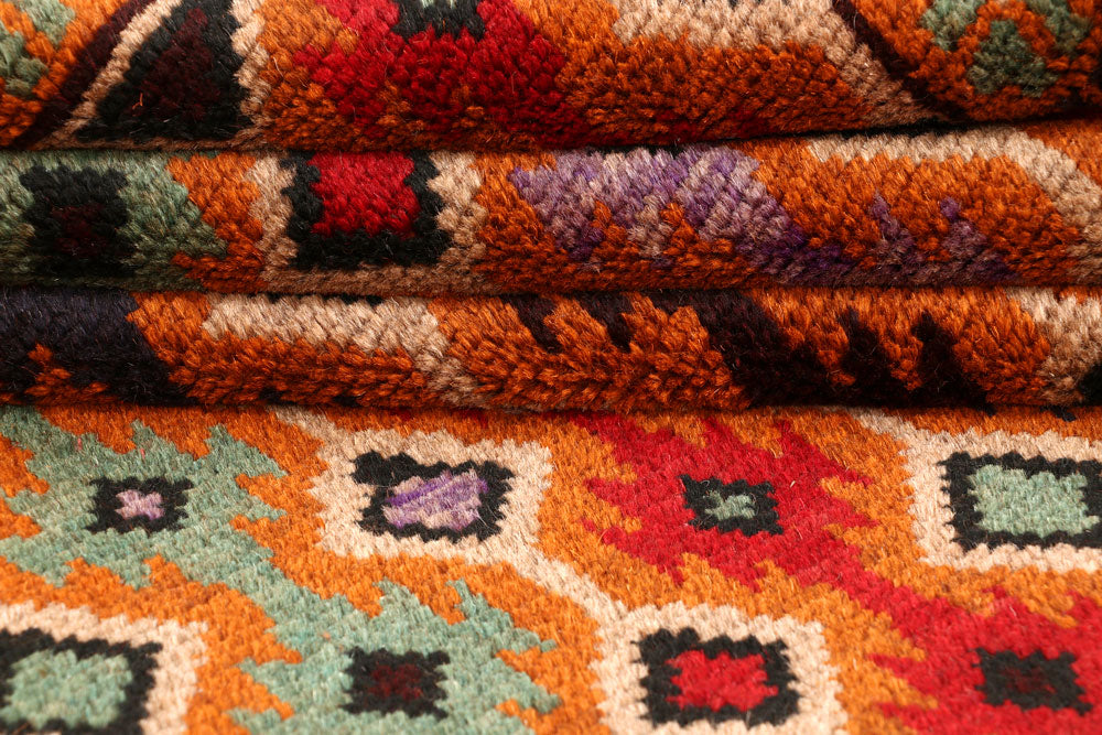 Multi Colored Baluchi 5' 9 x 7' 9 - No. 57160 - ALRUG Rug Store