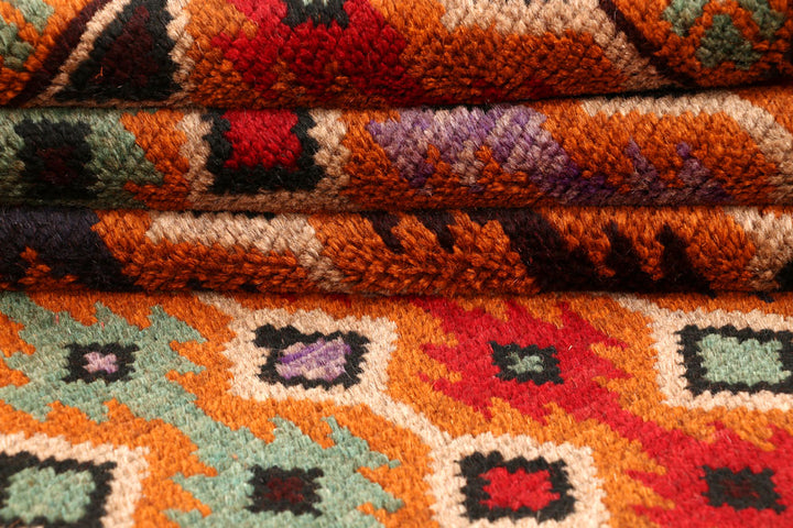 Multi Colored Baluchi 5' 9 x 7' 9 - No. 57160 - ALRUG Rug Store