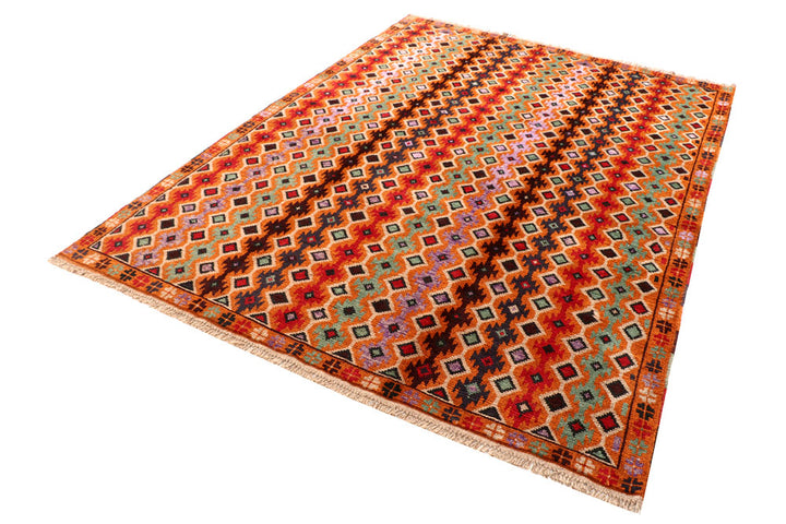 Multi Colored Baluchi 5' 9 x 7' 9 - No. 57160 - ALRUG Rug Store