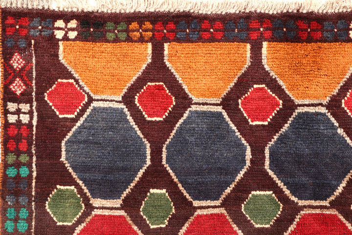 Multi Colored Baluchi 6' x 7' 9 - No. 57161 - ALRUG Rug Store