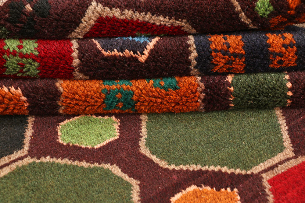 Multi Colored Baluchi 6' x 7' 9 - No. 57161 - ALRUG Rug Store