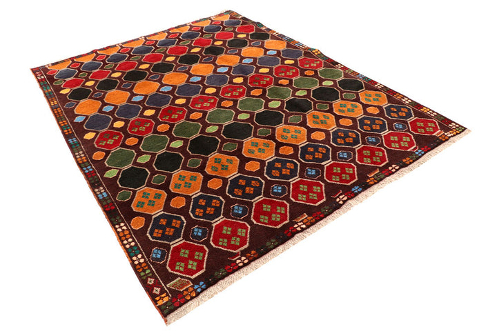 Multi Colored Baluchi 6' x 7' 9 - No. 57161 - ALRUG Rug Store