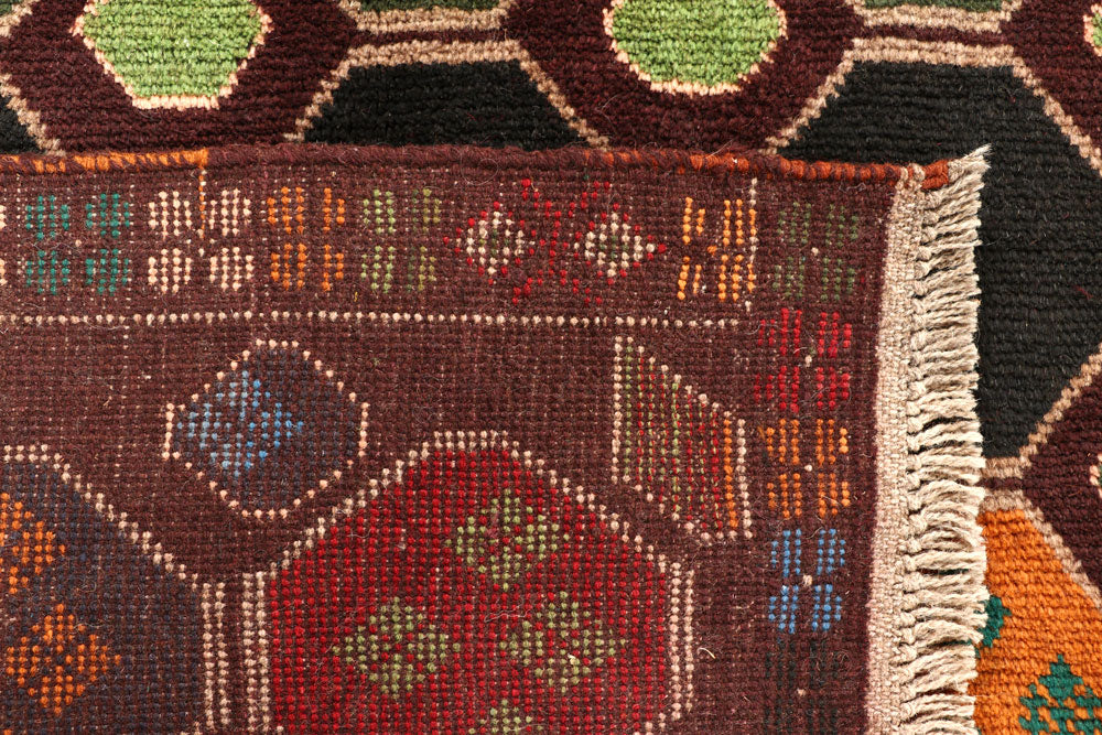 Multi Colored Baluchi 6' x 7' 9 - No. 57161 - ALRUG Rug Store