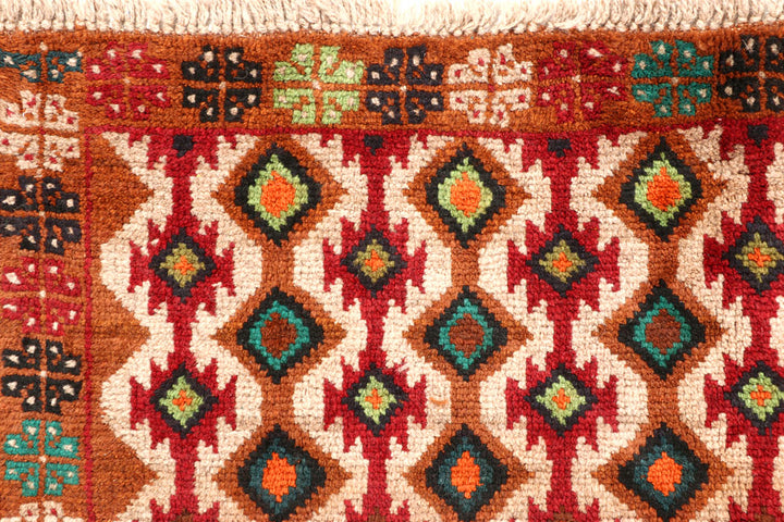 Multi Colored Baluchi 5' 11 x 7' 9 - No. 57162 - ALRUG Rug Store