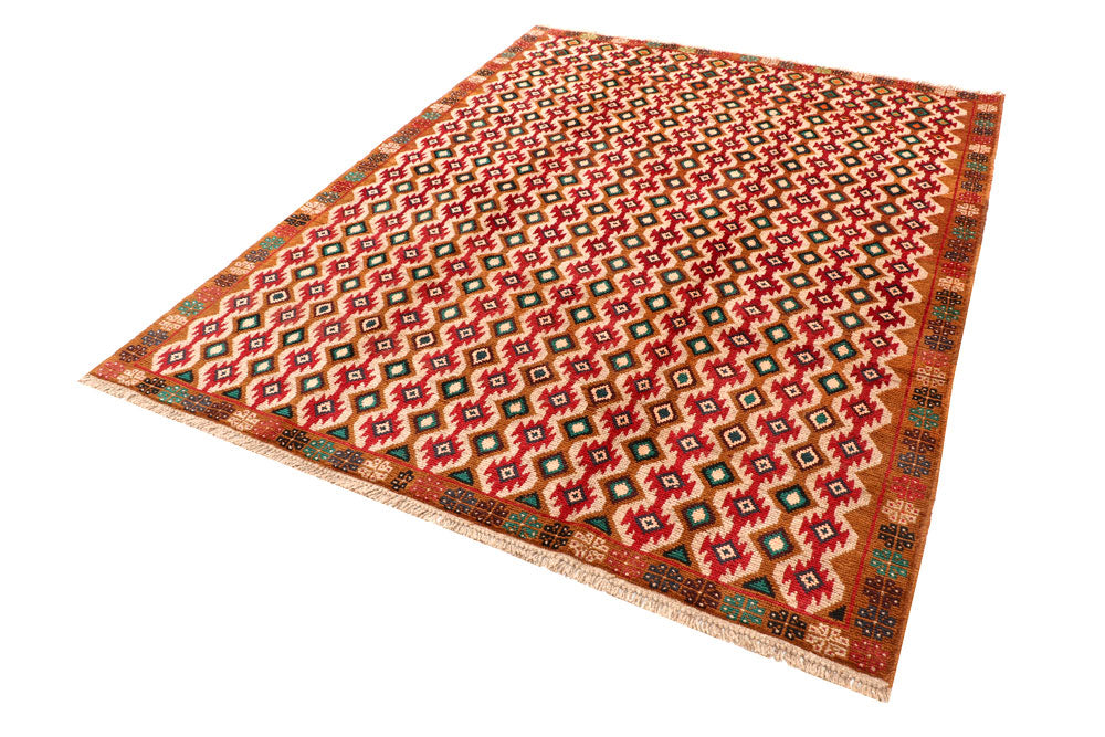 Multi Colored Baluchi 5' 11 x 7' 9 - No. 57162 - ALRUG Rug Store