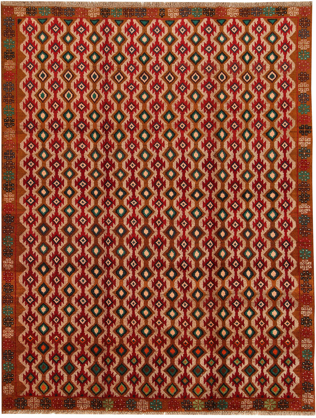 Multi Colored Baluchi 5' 11 x 7' 9 - No. 57162 - ALRUG Rug Store