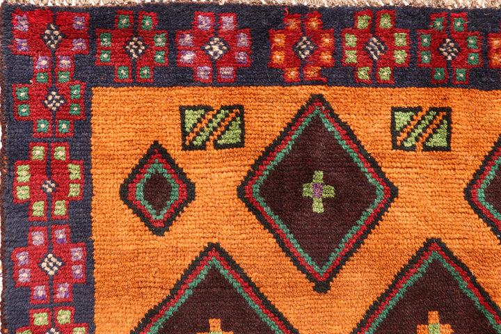 Saddle Brown Baluchi 5' 10 x 7' 10 - No. 57163 - ALRUG Rug Store