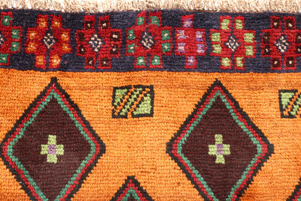 Saddle Brown Baluchi 5' 10 x 7' 10 - No. 57163 - ALRUG Rug Store