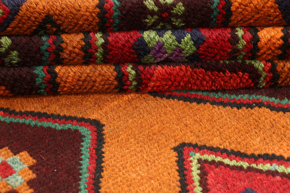 Saddle Brown Baluchi 5' 10 x 7' 10 - No. 57163 - ALRUG Rug Store