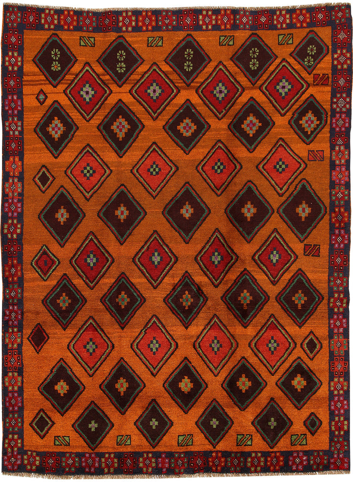 Saddle Brown Baluchi 5' 10 x 7' 10 - No. 57163 - ALRUG Rug Store