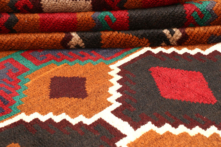 Multi Colored Baluchi 6' x 7' 7 - No. 57164 - ALRUG Rug Store