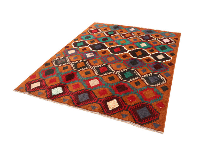 Multi Colored Baluchi 6' x 7' 7 - No. 57164 - ALRUG Rug Store