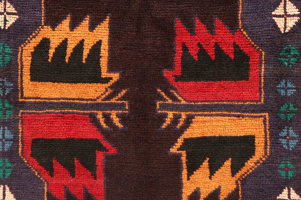 Multi Colored Baluchi 6' x 7' 9 - No. 57165 - ALRUG Rug Store