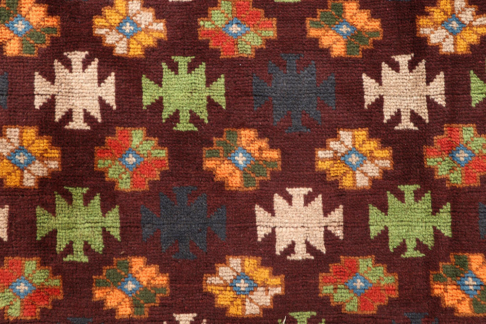 Multi Colored Baluchi 5' 11 x 8' 4 - No. 57166 - ALRUG Rug Store