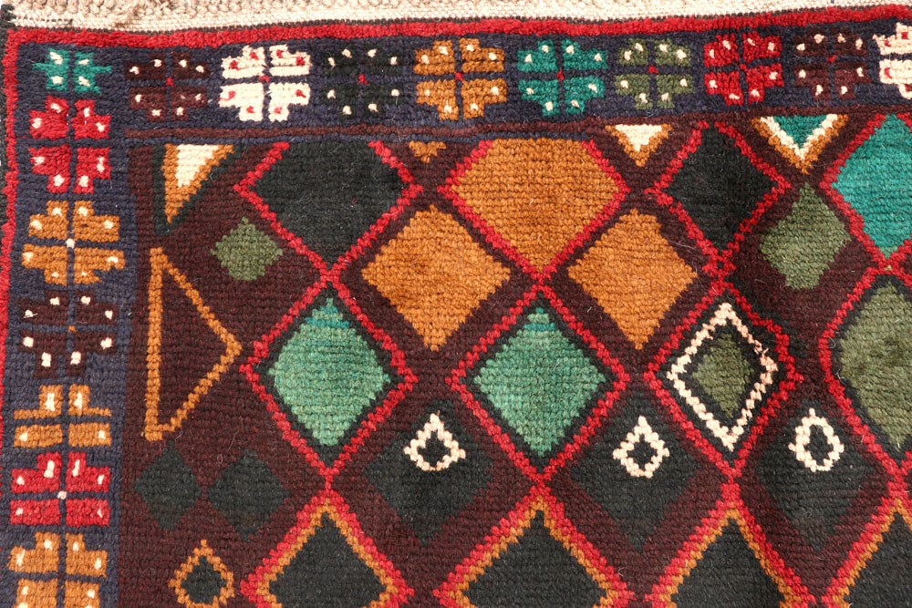 Multi Colored Baluchi 5' 11 x 7' 10 - No. 57169 - ALRUG Rug Store