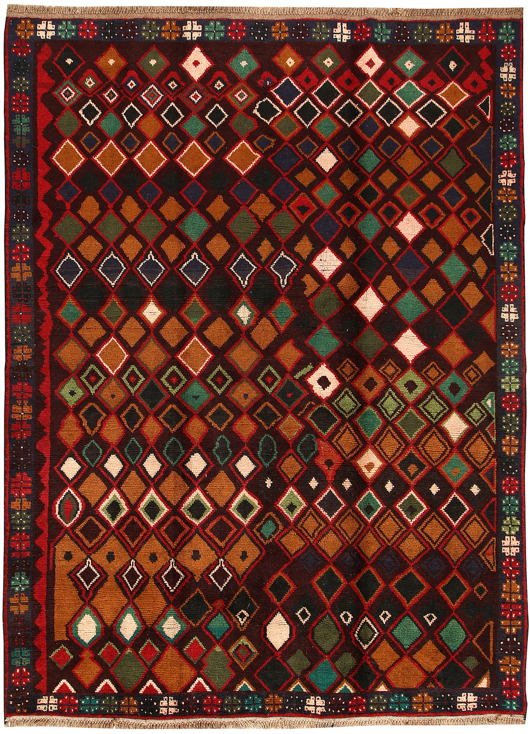 Multi Colored Baluchi 5' 11 x 7' 10 - No. 57169 - ALRUG Rug Store