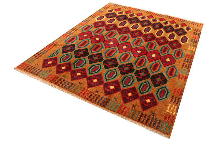 Multi Colored Baluchi 5' 9 x 7' 6 - No. 57170 - ALRUG Rug Store