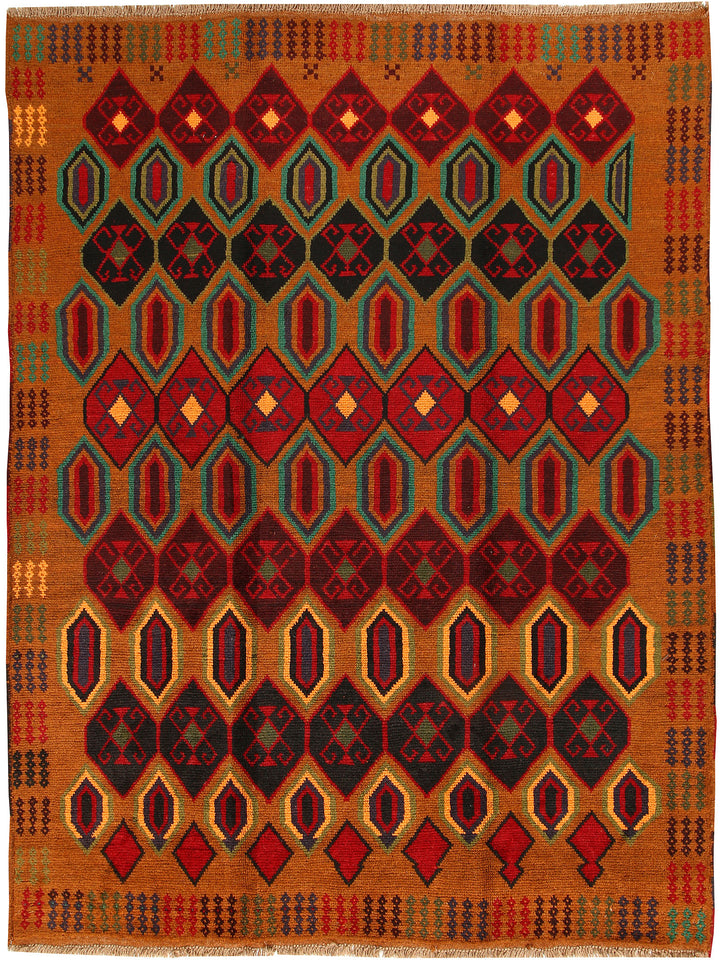 Multi Colored Baluchi 5' 9 x 7' 6 - No. 57170 - ALRUG Rug Store
