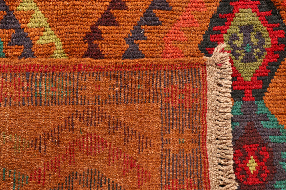 Saddle Brown Baluchi 6' 2 x 7' 5 - No. 57171 - ALRUG Rug Store