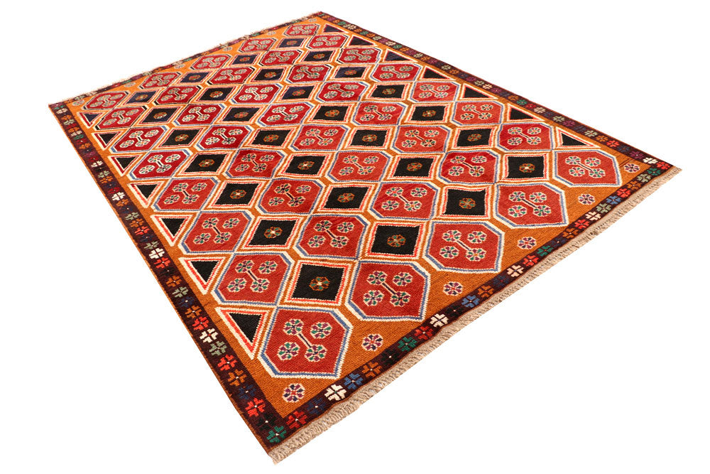 Multi Colored Baluchi 5' 10 x 7' 10 - No. 57173 - ALRUG Rug Store