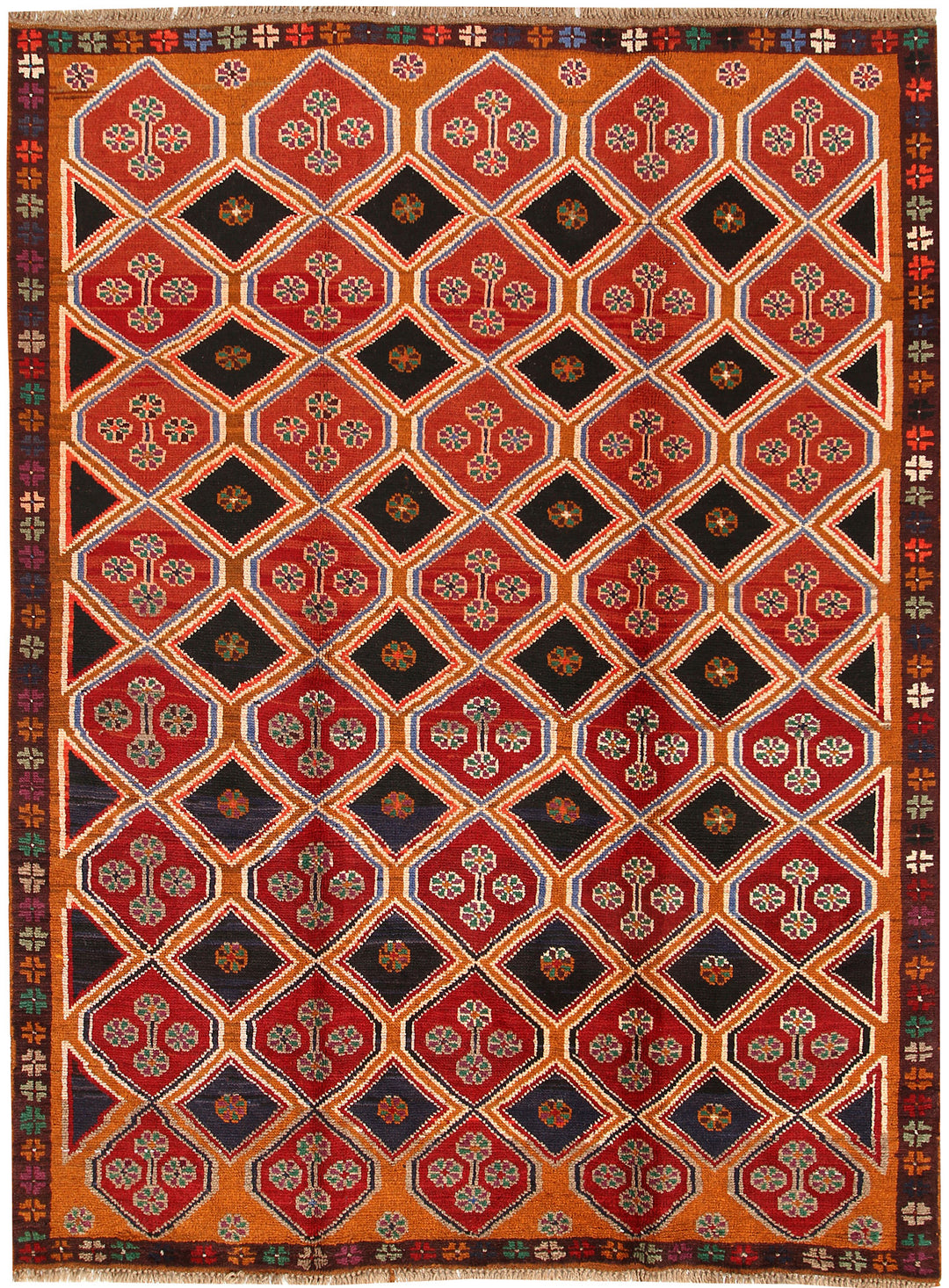Multi Colored Baluchi 5' 10 x 7' 10 - No. 57173 - ALRUG Rug Store