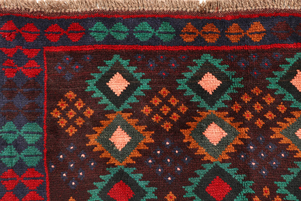 Multi Colored Baluchi 6' x 8' 1 - No. 57175 - ALRUG Rug Store