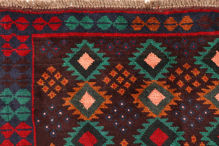 Multi Colored Baluchi 6' x 8' 1 - No. 57175 - ALRUG Rug Store