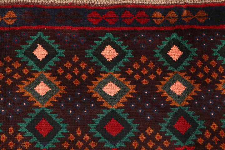 Multi Colored Baluchi 6' x 8' 1 - No. 57175 - ALRUG Rug Store