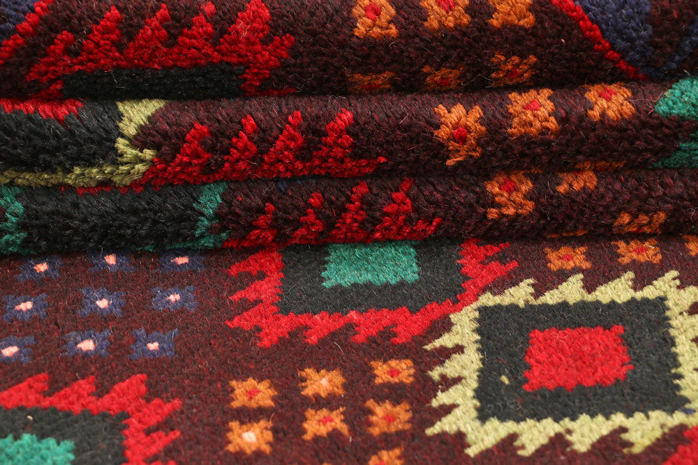 Multi Colored Baluchi 6' x 8' 1 - No. 57175 - ALRUG Rug Store