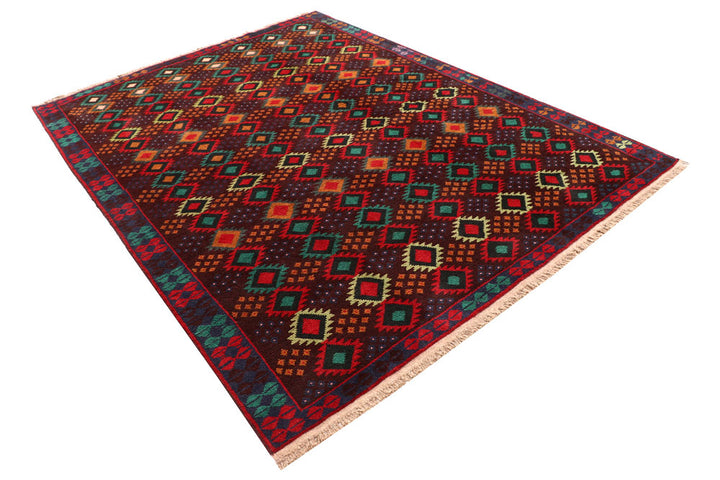 Multi Colored Baluchi 6' x 8' 1 - No. 57175 - ALRUG Rug Store
