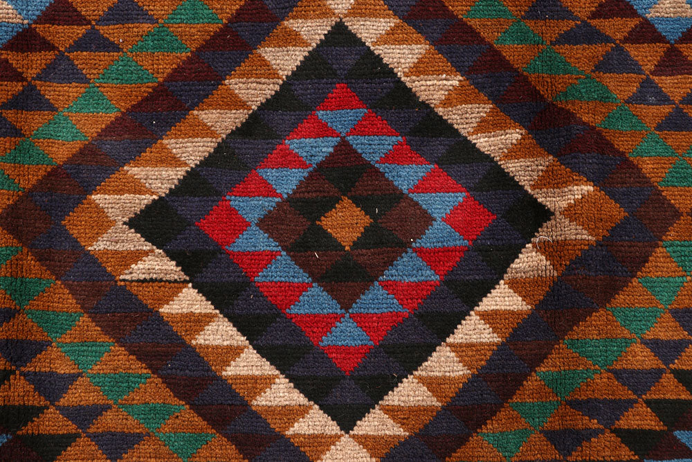 Multi Colored Baluchi 6' x 7' 10 - No. 57177 - ALRUG Rug Store