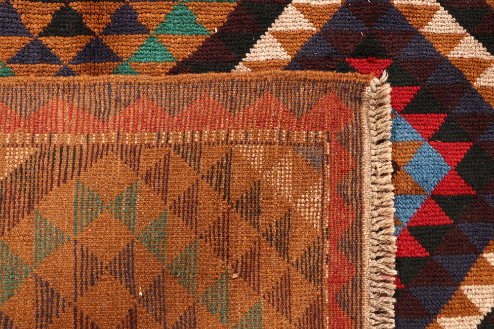 Multi Colored Baluchi 6' x 7' 10 - No. 57177 - ALRUG Rug Store