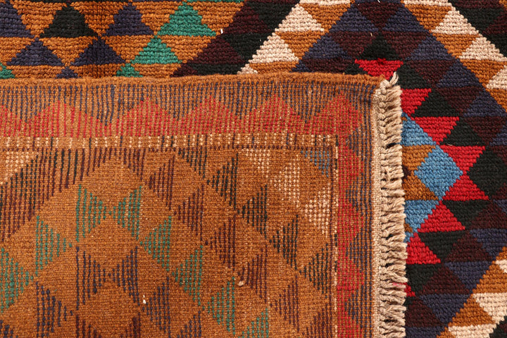 Multi Colored Baluchi 6' x 7' 10 - No. 57177 - ALRUG Rug Store