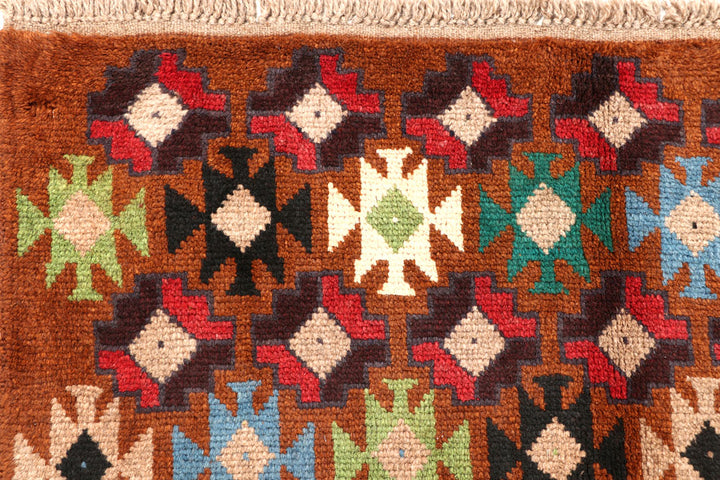 Multi Colored Baluchi 6' x 8' - No. 57178 - ALRUG Rug Store