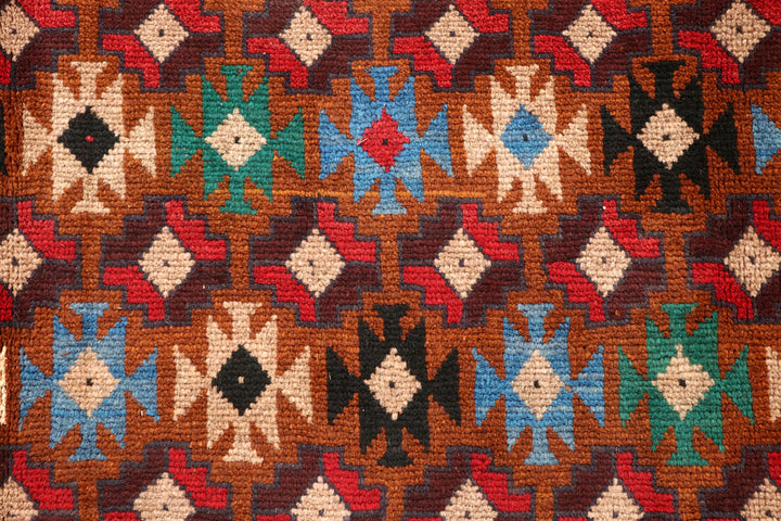 Multi Colored Baluchi 6' x 8' - No. 57178 - ALRUG Rug Store