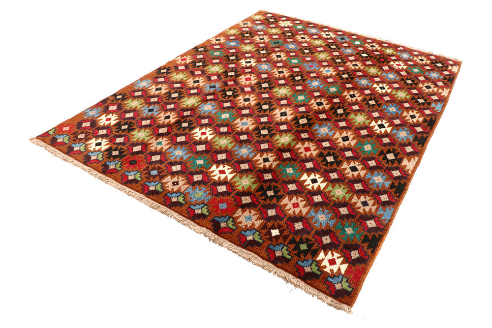Multi Colored Baluchi 6' x 8' - No. 57178 - ALRUG Rug Store